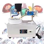 Jewelry Faceting Machine, Electric Gemstone Water Grinder, Adjustable Speed ​​Jade Polishing Machine with LED Lighting and Angle Digital Display(220V)