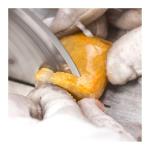 KUABCOPA 7 Inch 180mm Notched Diamond Lapidary Rock Slab Saws Blade Cutting Trim Saw Blades Masonry Tools for Stone Gemstone