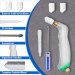 SPEEDWOX Glass Nippers Set with Tools and Gloves