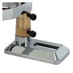 TBLOTYD Rock Tumbler Machine, Lapidary Machine Gem Faceting Machine Lapidaire Stone Angle Milling Polishing Machine with Dops 96 64 32 Scale,for Grinding Polishing Drilling,Silver-1