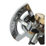 TBLOTYD Rock Tumbler Machine, Lapidary Machine Gem Faceting Machine Lapidaire Stone Angle Milling Polishing Machine with Dops 96 64 32 Scale,for Grinding Polishing Drilling,Silver-1