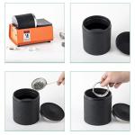 2.5KG Rock Rotary Tumbler Lapidary Polisher Machine Single Drum Beads Rock Stones Gold Silver Jewelry Jade Metal Polishing Machine