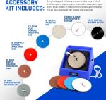 Hi-Tech Diamond 8" Slant Cabber: Lapidary Grinding Machine