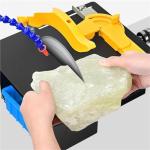 ZagYing 180MM Diamond Lapidary Saws Trim Blade Super Thin Straight Edge Wet Cutting Disc Jewellery Jade Tool 22.23mm/20mm