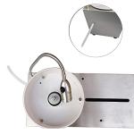 LeTkingok Gem Faceting Machine Digital Display Gemstone Grinding Machine Jade Stone Angle Machine Jewelry Polisher Flat Grinder