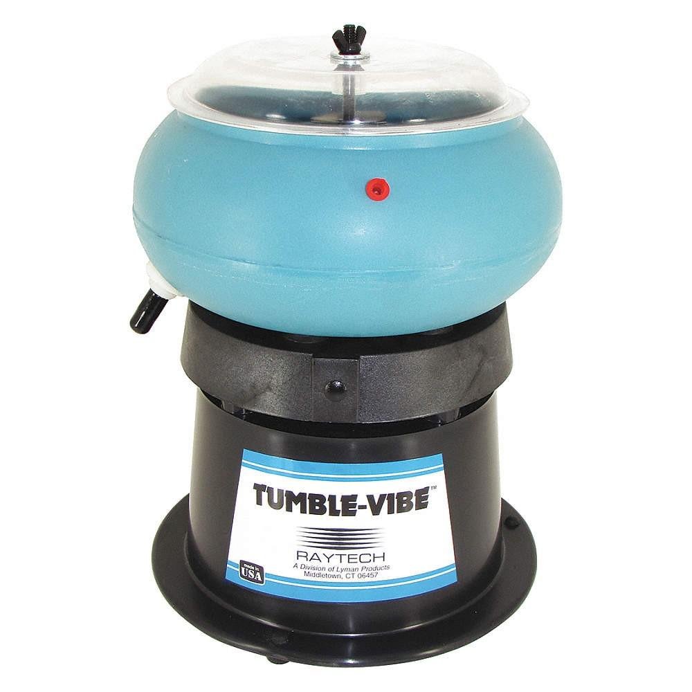 RAYTECH 23009R Vibratory Tumbler System,0.10 cu.ft. 40KG90
