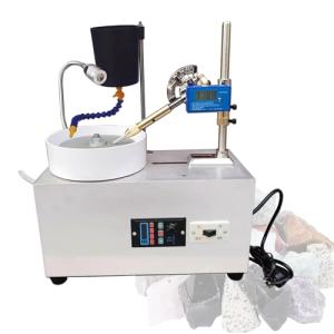 Gemstone Polishing Grinding Machine,Gem Faceting Machine with Adjustable Speed Digital Angle Display for Polishing Jewelry Jade Stone Crystal