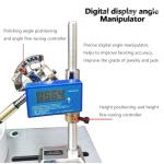 Gemstone Polishing Grinding Machine,Gem Faceting Machine with Adjustable Speed Digital Angle Display for Polishing Jewelry Jade Stone Crystal