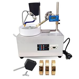 iDili AC 100-240V Digital Display Gemstone Grinding Machine Gem Faceting Machine Jade Stone Angle Machine Jewelry Polisher Flat Grinder 0-2800RPM