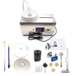 iDili AC 100-240V Digital Display Gemstone Grinding Machine Gem Faceting Machine Jade Stone Angle Machine Jewelry Polisher Flat Grinder 0-2800RPM