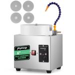 Flyrivergo 6'' Flat Lapidary Machine 2800RPM Variable Speed Lapidary Equipment Cabbing Machine, 180W Gem Stone Rock Grinding and Polishing Machine Includes Accessory Kit