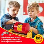 MJR Tumblers 2/3 Gallon Rock Tumbler Barrel - Barrel for Tumbling, Rock Polisher Tool, 12 lb