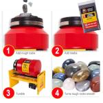 MJR Tumblers 2/3 Gallon Rock Tumbler Barrel - Barrel for Tumbling, Rock Polisher Tool, 12 lb