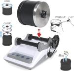 UILMLIO Professional Rock Tumbler Kit, Rock Tumbler Polisher Kit, Electric Jewel Grinder with Timer Function, Detachable Stone Polisher, Ideal for Lapidary Gift for Kids and Adults of All Ages