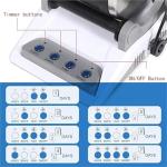 UILMLIO Professional Rock Tumbler Kit, Rock Tumbler Polisher Kit, Electric Jewel Grinder with Timer Function, Detachable Stone Polisher, Ideal for Lapidary Gift for Kids and Adults of All Ages