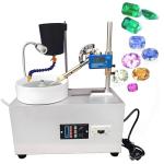 Gem Faceting Machine 180W, Electric Jewelry Polisher with Digital Angle Display & 0-2800RPM Adjustable Rotating Speed & Gem Grinding Wheels, Water Cooling System for Gemstone Crystal Rock