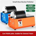 Rock Rotary Tumbler Lapidary Machine Single Drum Beads Rock Stones Gold Silver Jewelry Jade Metal Polishing Machine