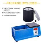 Mini Single Drum Rock Tumbler Jewelry Polisher For Gold Silver Jade Metal Stone Beads Lapidary Polishing Machine