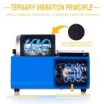 Mini Single Drum Rock Tumbler Jewelry Polisher For Gold Silver Jade Metal Stone Beads Lapidary Polishing Machine