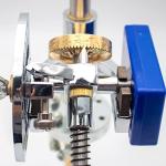 LeTkingok High-Precision Angle Digital Display Gemstone Grinding Machine Manipulator, Gem Faceting Machine Handle (Updated Version, 80 Index Gear)