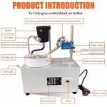 Gem Faceting Machine,Faceting Machine,With Digital Angle Display - 0-2800rpmjade Grinding Polishing Machine, Jade Polishing, Stone Cutting & Rock Grinding For Hobbyists & Professional Jewelers
