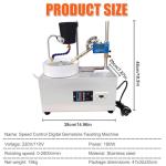 Gem Faceting Machine,Faceting Machine,With Digital Angle Display - 0-2800rpmjade Grinding Polishing Machine, Jade Polishing, Stone Cutting & Rock Grinding For Hobbyists & Professional Jewelers