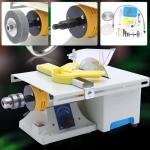 Mini Gem Polishing Grinding Machine Table Rock Saw Jewelry Lapidary Equipment