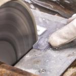 ILOVETOOL 12 inch Diamond Saw Blade Wet Cutting for Tile Rock Lapidary Saw with 25.4mm Arbor (1") for Trim Cutting Jasper Petrified Wood Gemstones