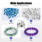 180W Gem Faceting Machine Adjustable Rock Polisher 2800RPM Lapidary Equipment