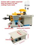 Lapidary Saw for Cutting Rocks, 6" Lapidary Equipment Stone Cutter Machine, 1...