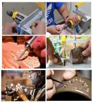 Lapidary Saw for Cutting Rocks, 6" Lapidary Equipment Stone Cutter Machine, 1...