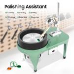 2800RPM Gemstone Grinding Jewelry Lapidary Cutting Polisher Gem Faceting Machine