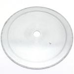 10" inch 250mm Notched Rim 1.1mm Diamond Lapidary Rock Slab Saw Blade for Stone