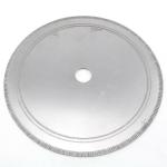 10" inch 250mm Notched Rim 1.1mm Diamond Lapidary Rock Slab Saw Blade for Stone