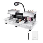 6in Cabbing Machine Lapidary Rock Grinder Polisher Gem Faceting Machine