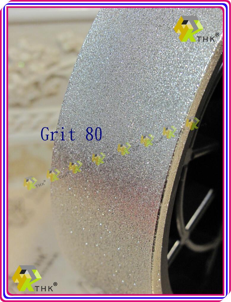 200mm 8 inch THK Diamond Lapidary Jewelry Grinding wheel 38mm Wide Grit 60 ~ 600