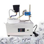 HEQIM Adjustable Stainless Steel Table Gem Grinder 2800rpm, Gem Faceting Machine with Digital Display Manipulator and Frequency Control Speed, 180W Jewelry Polisher for Knives, Seals, Jewelry, Glass