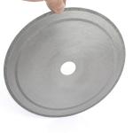 10" Lapidary Saw Diamond Blade 16mm Arbor Hole Thin Notched Rim for Cutting Rock