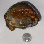 Large Banded Agate Stone Lapidary Rough 1 Pound 7.36 Oz