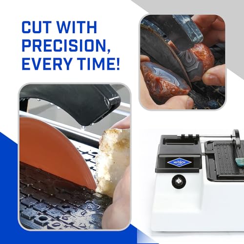 6" Hi-Tech Diamond Lapidary Trim Saw - Rock, Stone, Glass