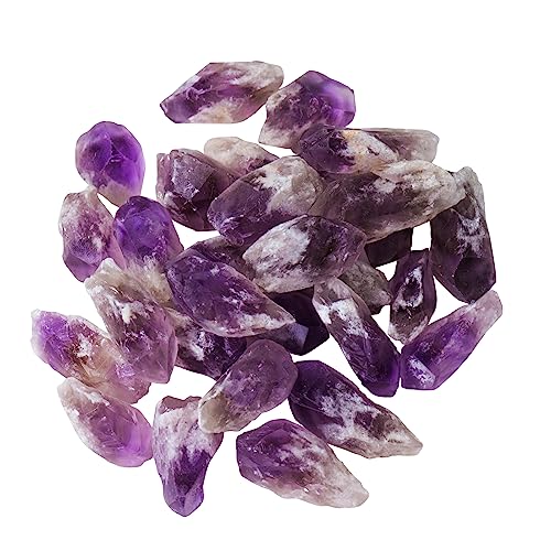 1/2 lb Natural Amethyst Crystal Points Bulk