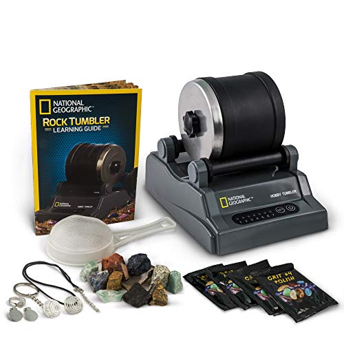 NATIONAL GEOGRAPHIC Rock Tumbler Kit with Gemstones