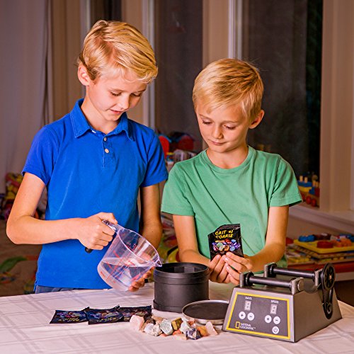 NATIONAL GEOGRAPHIC Rock Tumbler Kit with Gemstones
