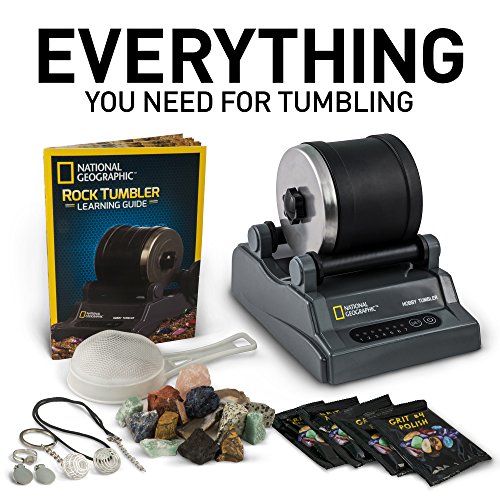 NATIONAL GEOGRAPHIC Rock Tumbler Kit with Gemstones