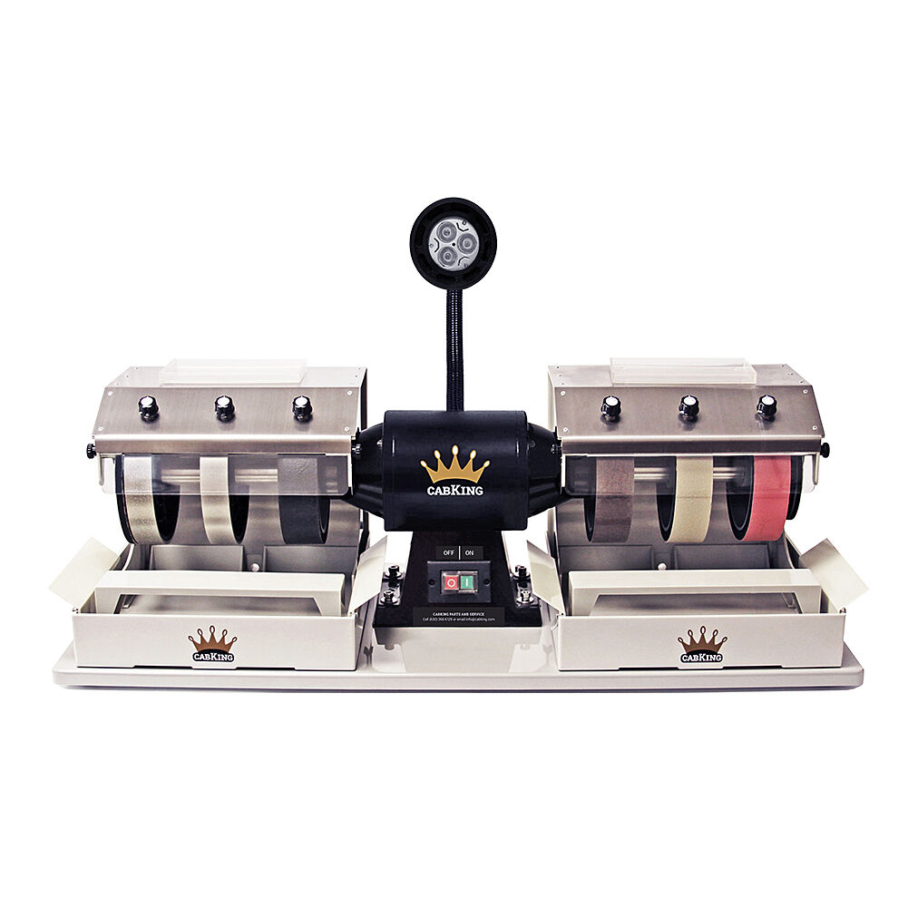 CabKing 8" Lapidary Rock Grinder Polisher