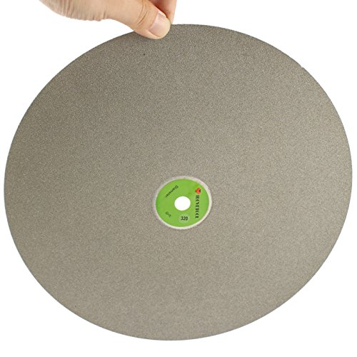 ILOVETOOL 12 inch Diamond Grinding Disc Abrasive Wheels 320 Grit Lapidary Tools Stone