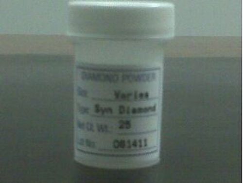 25ct Lapidary Diamond Micron Grit Powder Vial