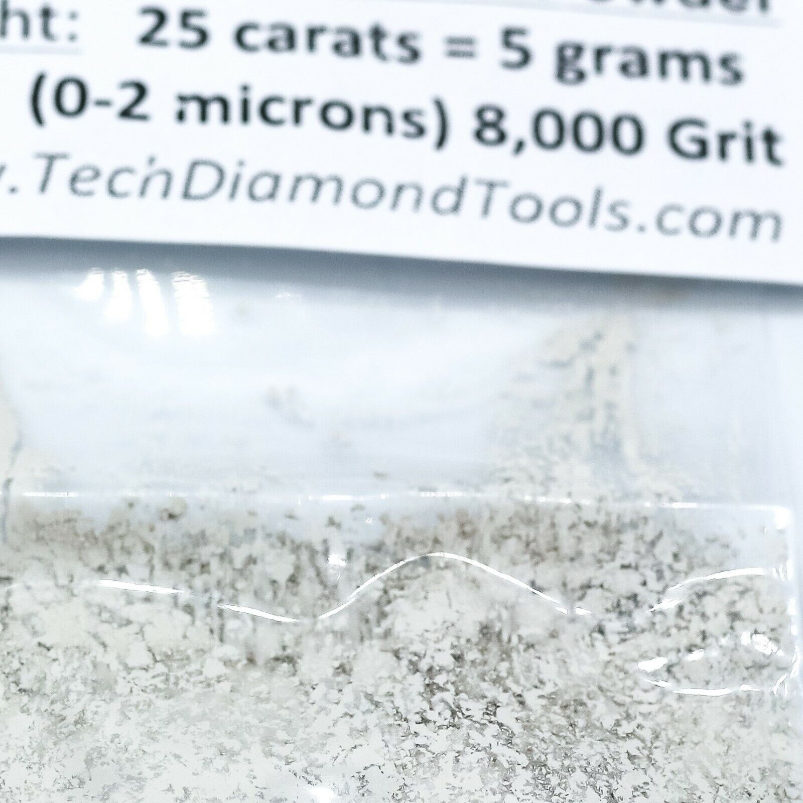 Lapidary Diamond Powder: 200,000-400 Grit, 25 Carats
