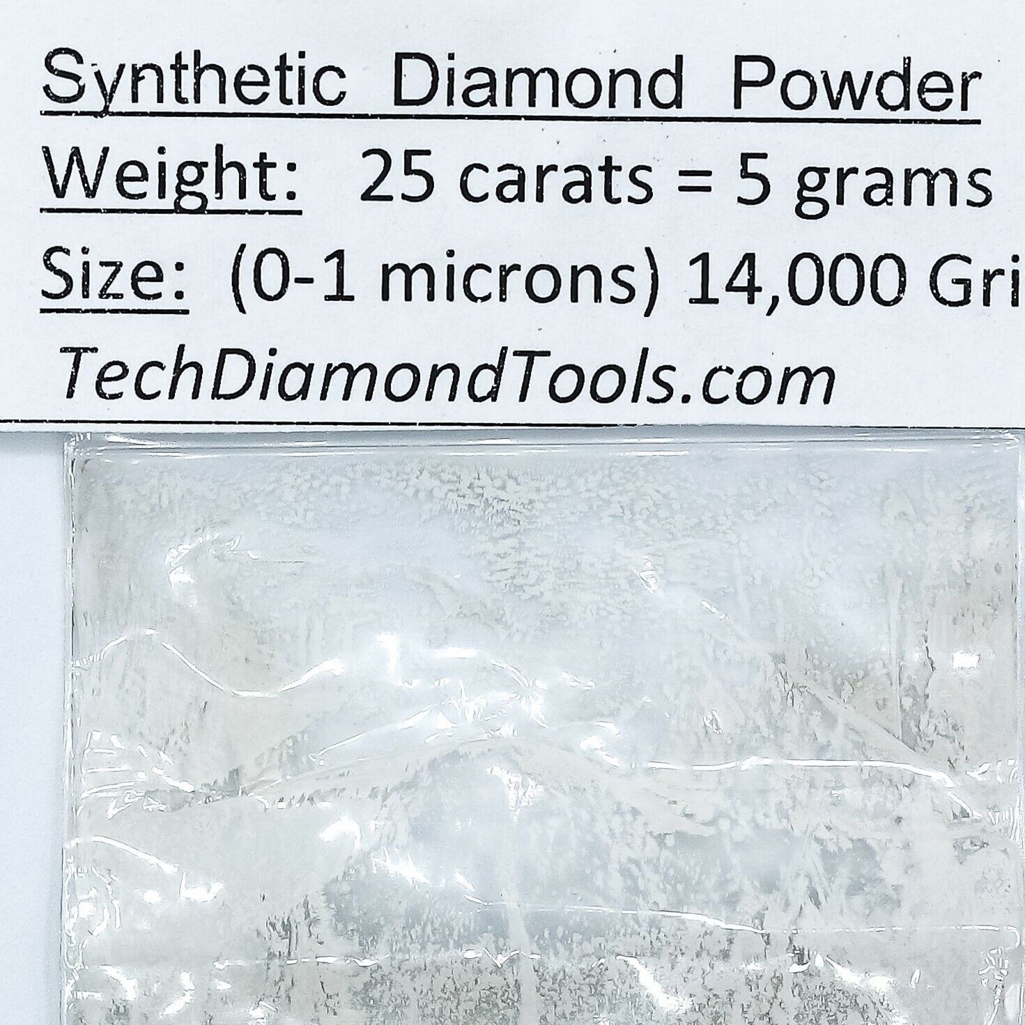 75 Carat Diamond Powder Kit: 200K, 50K, 14K Grit