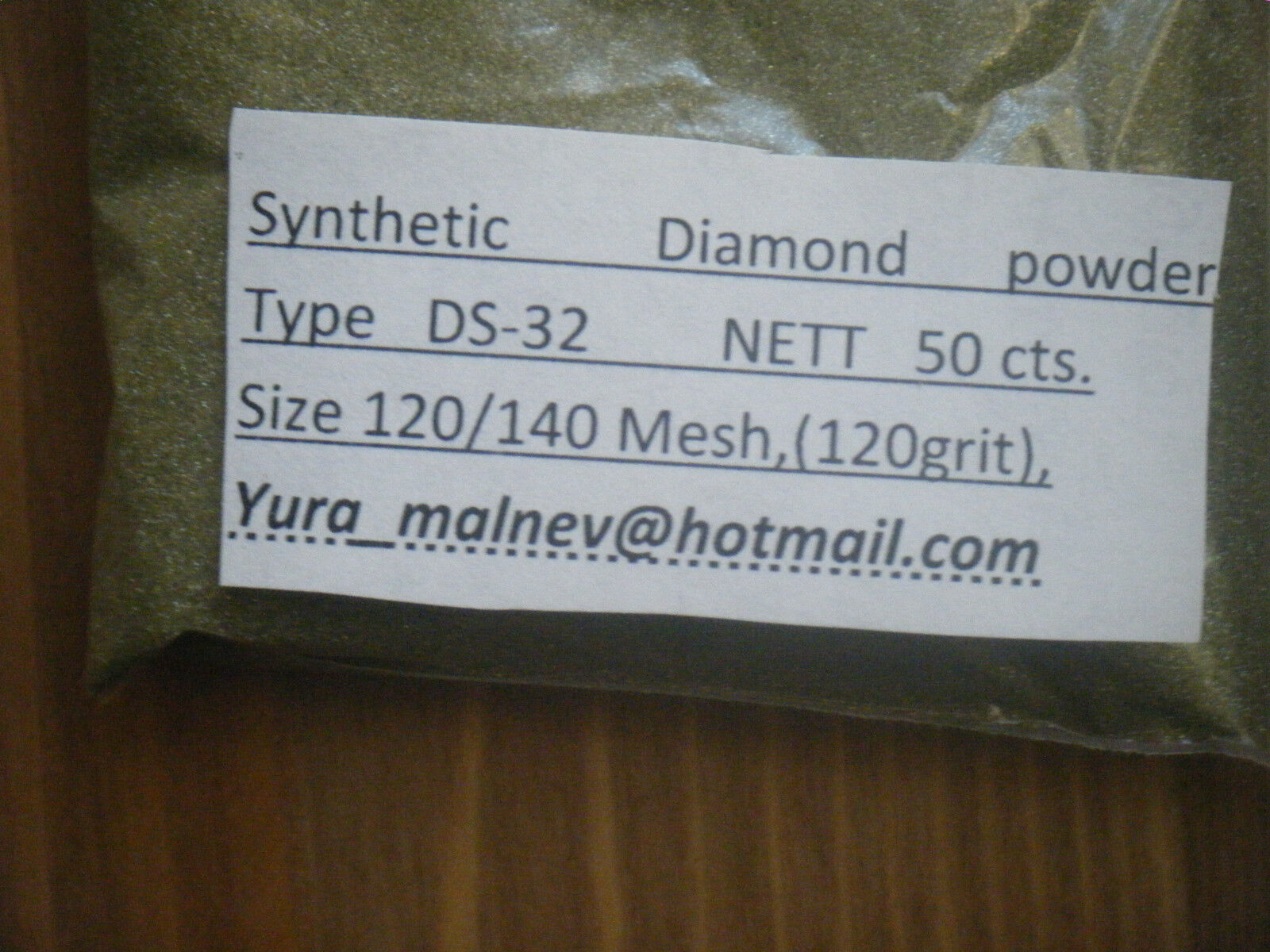 Lapidary Grinding Diamond Powder - 325 to 50 Grit